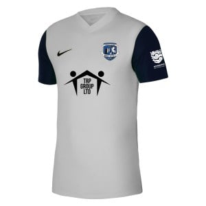 Nike Tiempo Premier 2 Short Sleeve Jersey - Pewter Grey/Black/Black