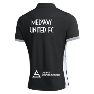 Nike Dri-FIT Academy 25 Polo - Black/White/White