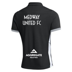 Nike Dri-FIT Academy 25 Polo - Black/White/White