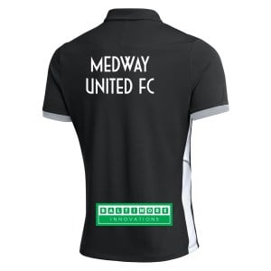 Nike Dri-FIT Academy 25 Polo - Black/White/White