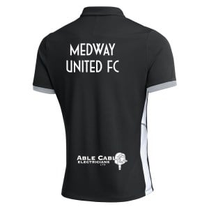 Nike Dri-FIT Academy 25 Polo - Black/White/White