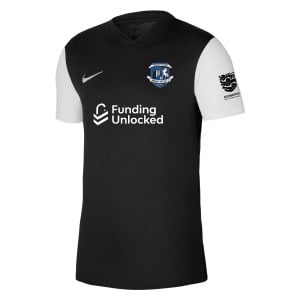 Nike Tiempo Premier 2 Short Sleeve Jersey - Black/White/White