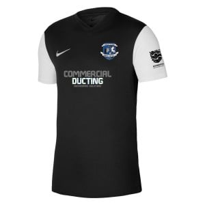 Nike Tiempo Premier 2 Short Sleeve Jersey - Black/White/White