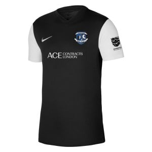 Nike Tiempo Premier 2 Short Sleeve Jersey - Black/White/White