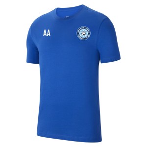 Nike Team Club 20 Cotton T-Shirt (M) Royal Blue-White