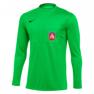 Nike Dry Referee II Top L/S Green Spark-Black