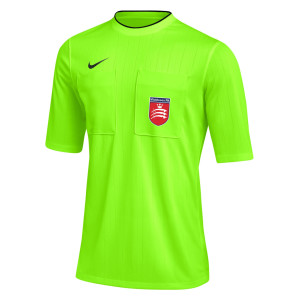 Nike Dry Referee II Top S/S Volt-Black