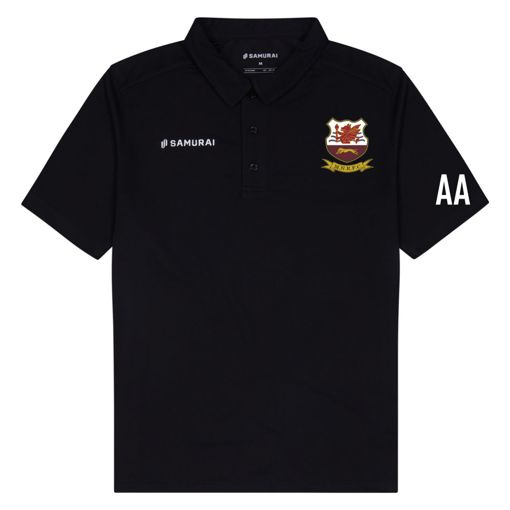 SAMURAI Performance Polo 2.1 - Black