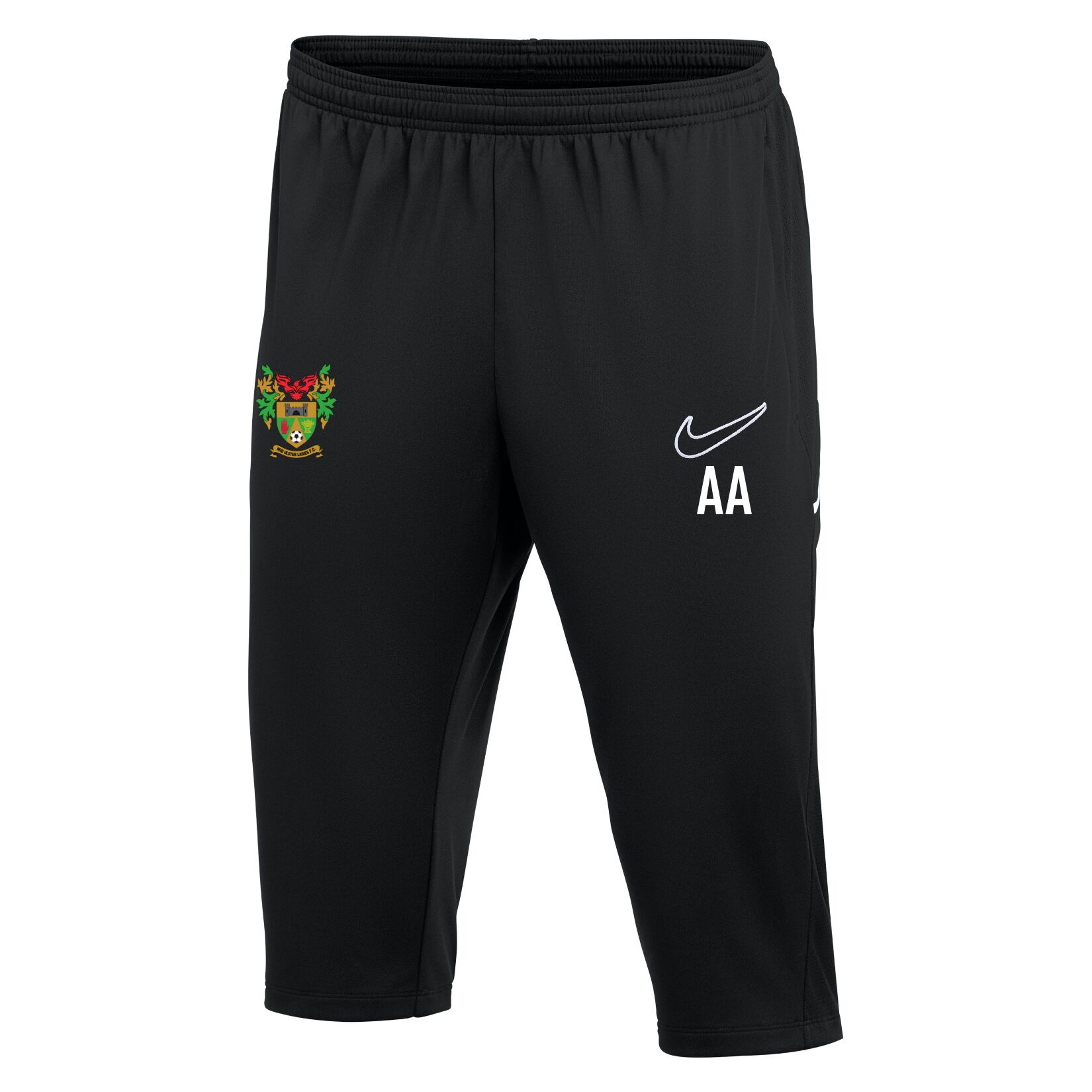 Nike Dri-FIT Academy 25 3/4 Pants - Black/Black/White