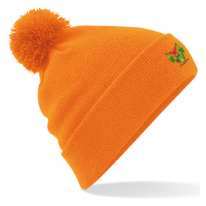 Original Pom Pom Beanie Orange