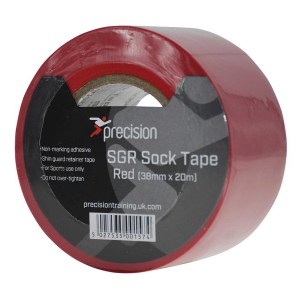 Precision SGR Sock Tape 38mm (Pack of 5) Red