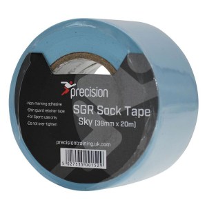 Precision SGR Sock Tape 38mm (Pack of 5) Sky