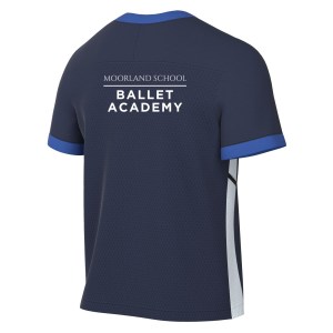 Nike Academy 25 Short-Sleeve Training Top - Obsidian/Royal Blue/White
