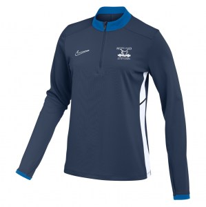Nike Dri-FIT Academy 25 Drill Top (W) - Obsidian/Royal Blue/White