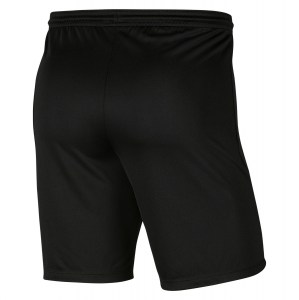 Nike Dri-FIT Park III Shorts Black-White