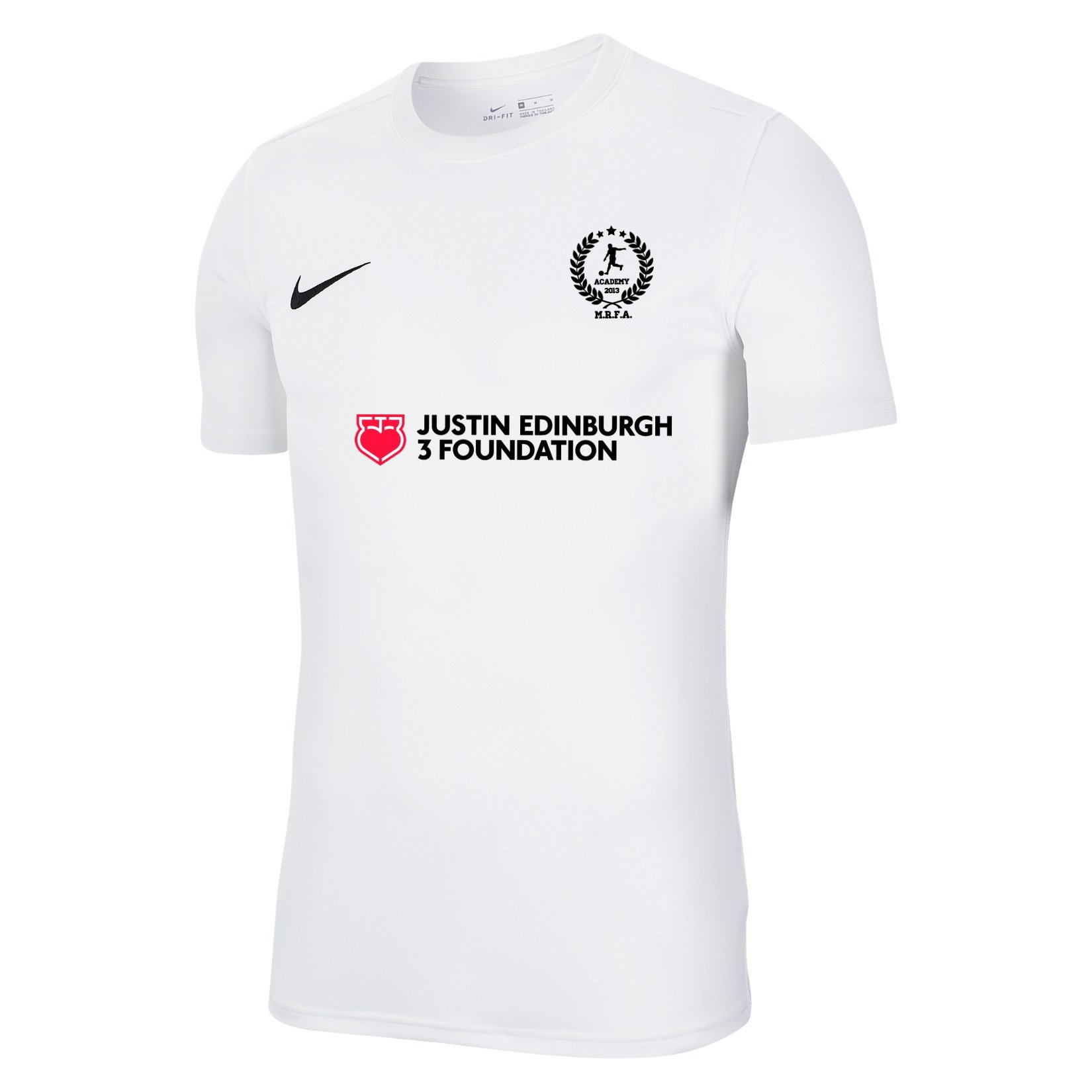 Nike Park VII Dri-FIT Short Sleeve Shirt - White/Black