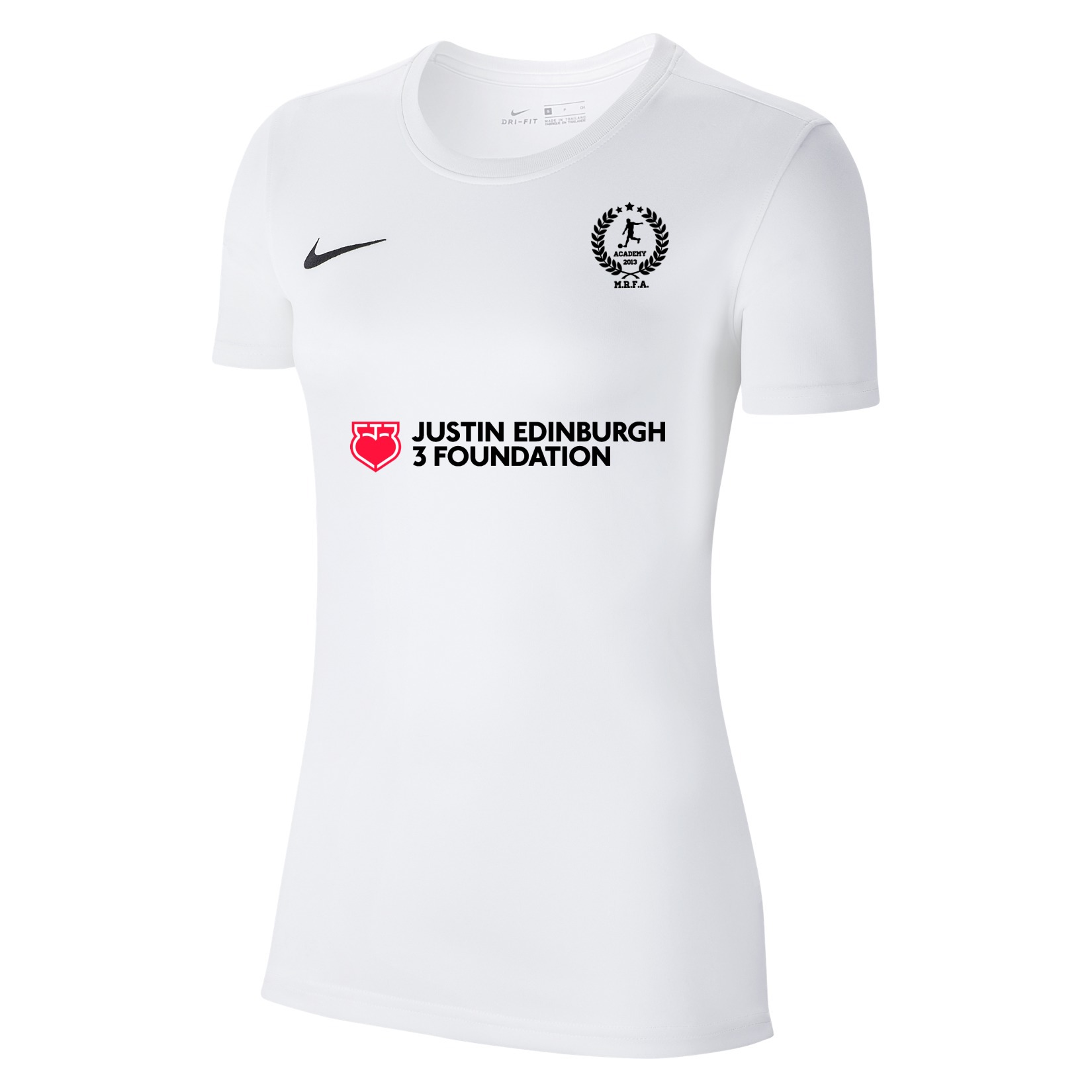 Nike Park VII Dri-FIT Short Sleeve Shirt (W) - White/Black