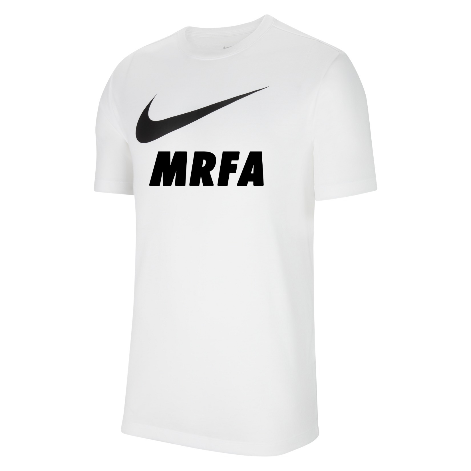 Nike Team Club 20 Swoosh Tee (M) - White/Black