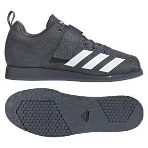 Adidas-LP Powerlift 4 Shoes Grey Five-White-Grey Five