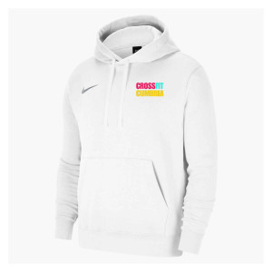 Nike Team Club 20 Fleece Hoodie (M) White-White-Wolf Grey