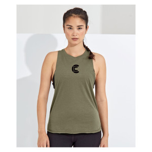 Womens Organic tank top Olive