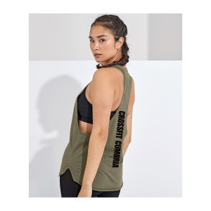 Womens Organic tank top Olive