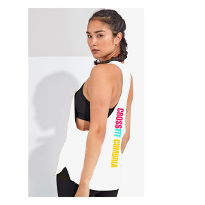 Womens Organic tank top White