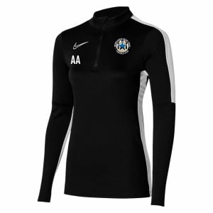 Nike Womens Dri-Fit Academy 23 Drill Top (W) Black-White-White