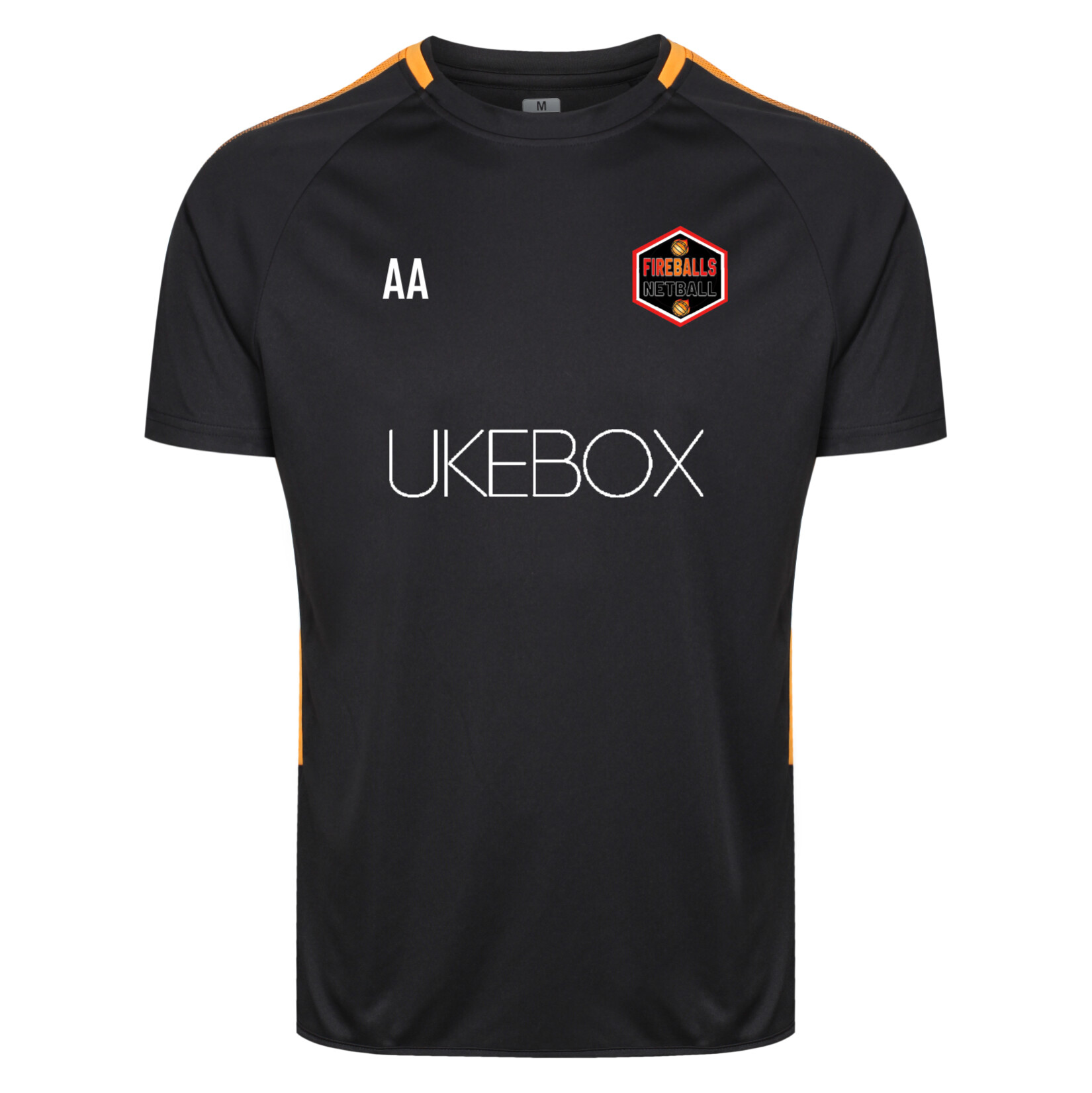 Classic Pro Tech Tee - Black/Amber