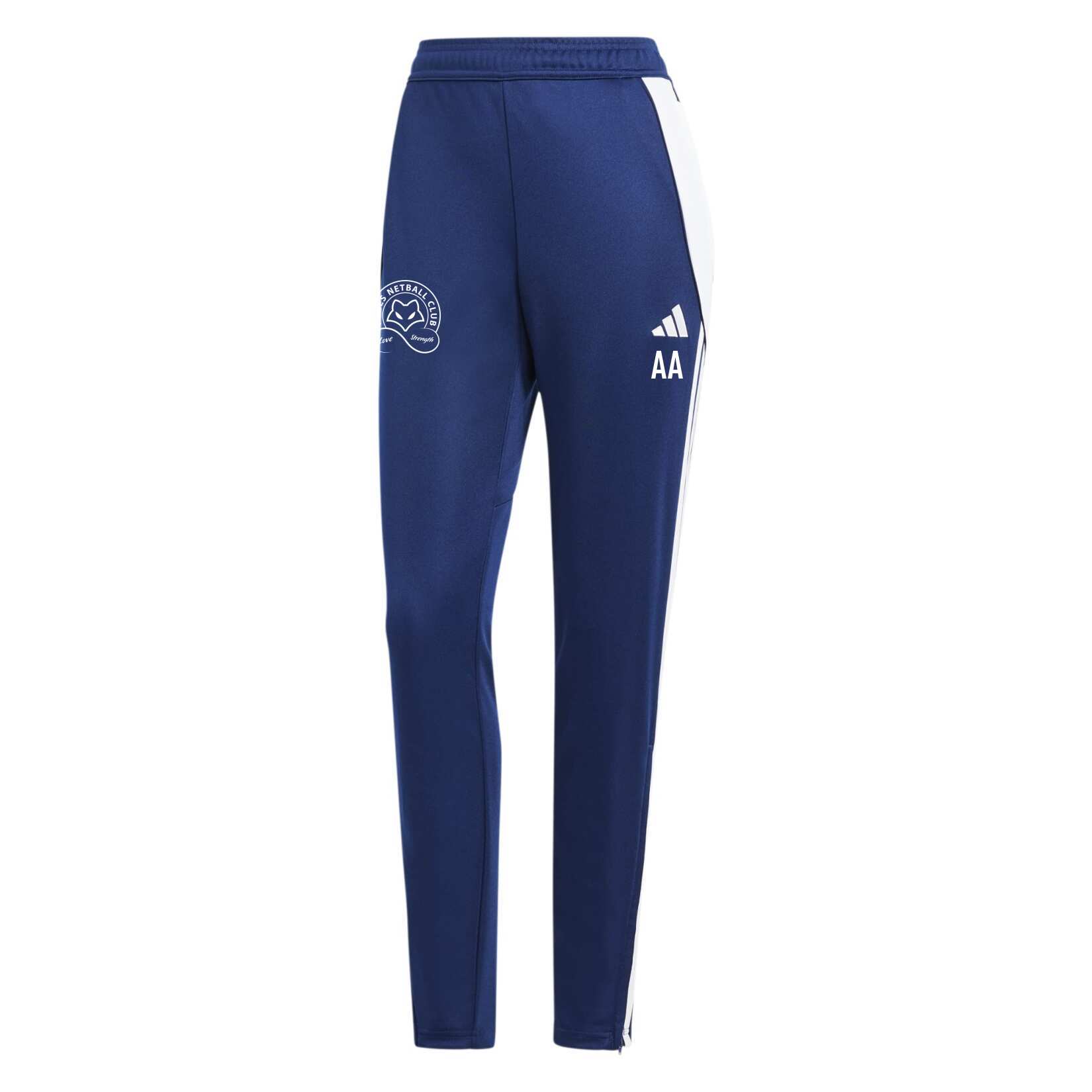 adidas Tiro 24 Training Tracksuit Bottoms (W) - TEAM NAVY BLUE/WHITE
