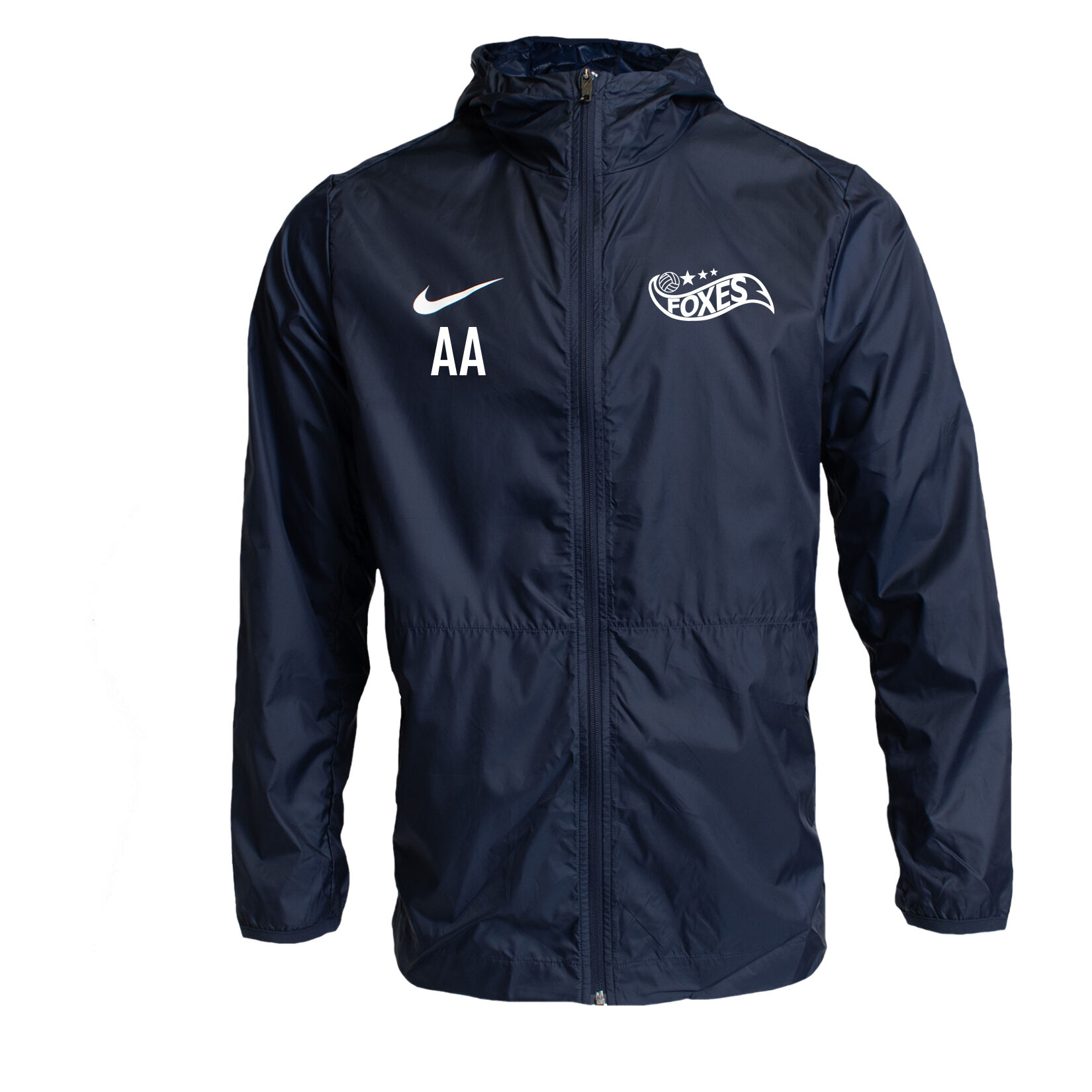 Nike Academy Pro 24 Storm-Fit Rain Jacket - Obsidian/White
