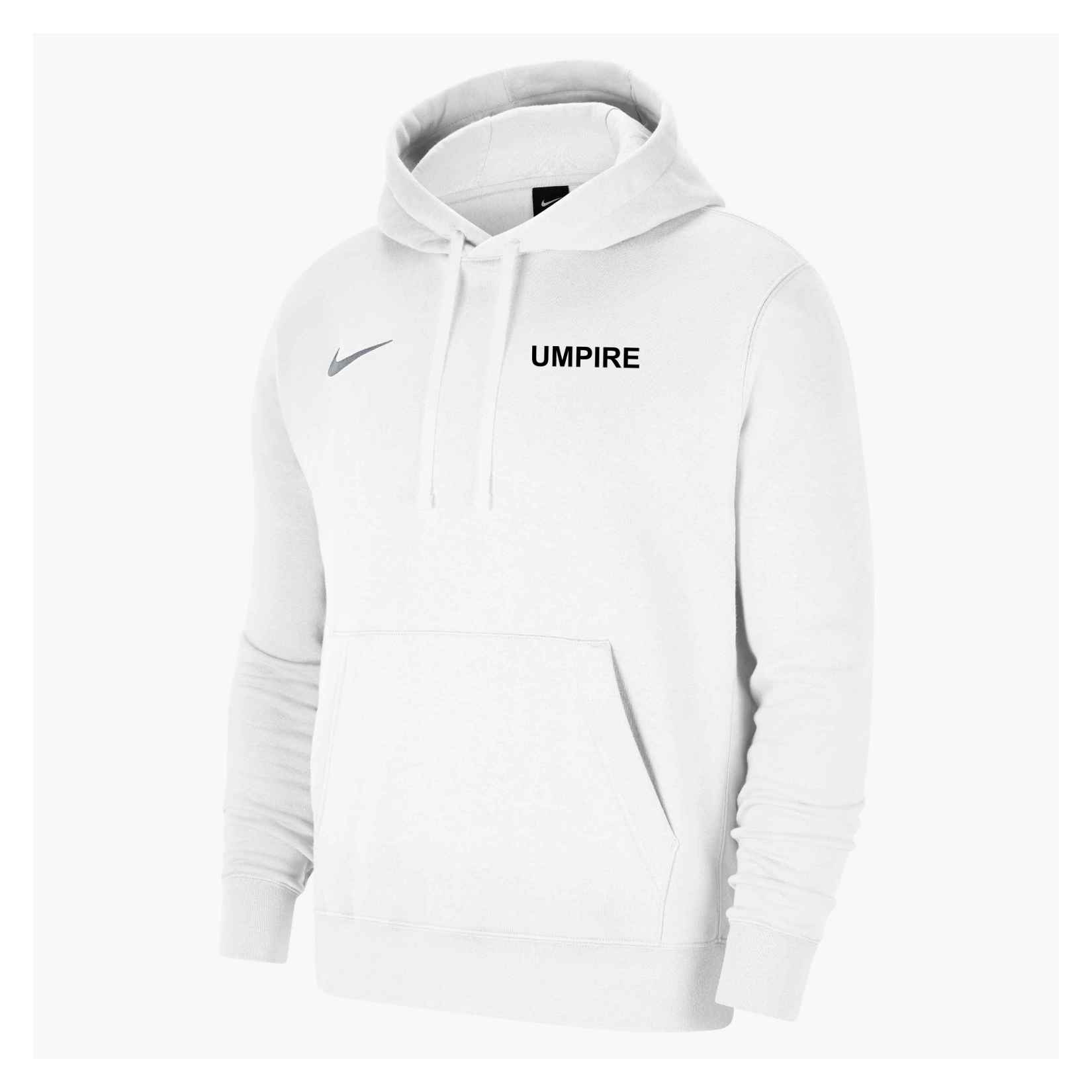 Nike Team Club 20 Fleece Hoodie (M) - White/White/Wolf Grey