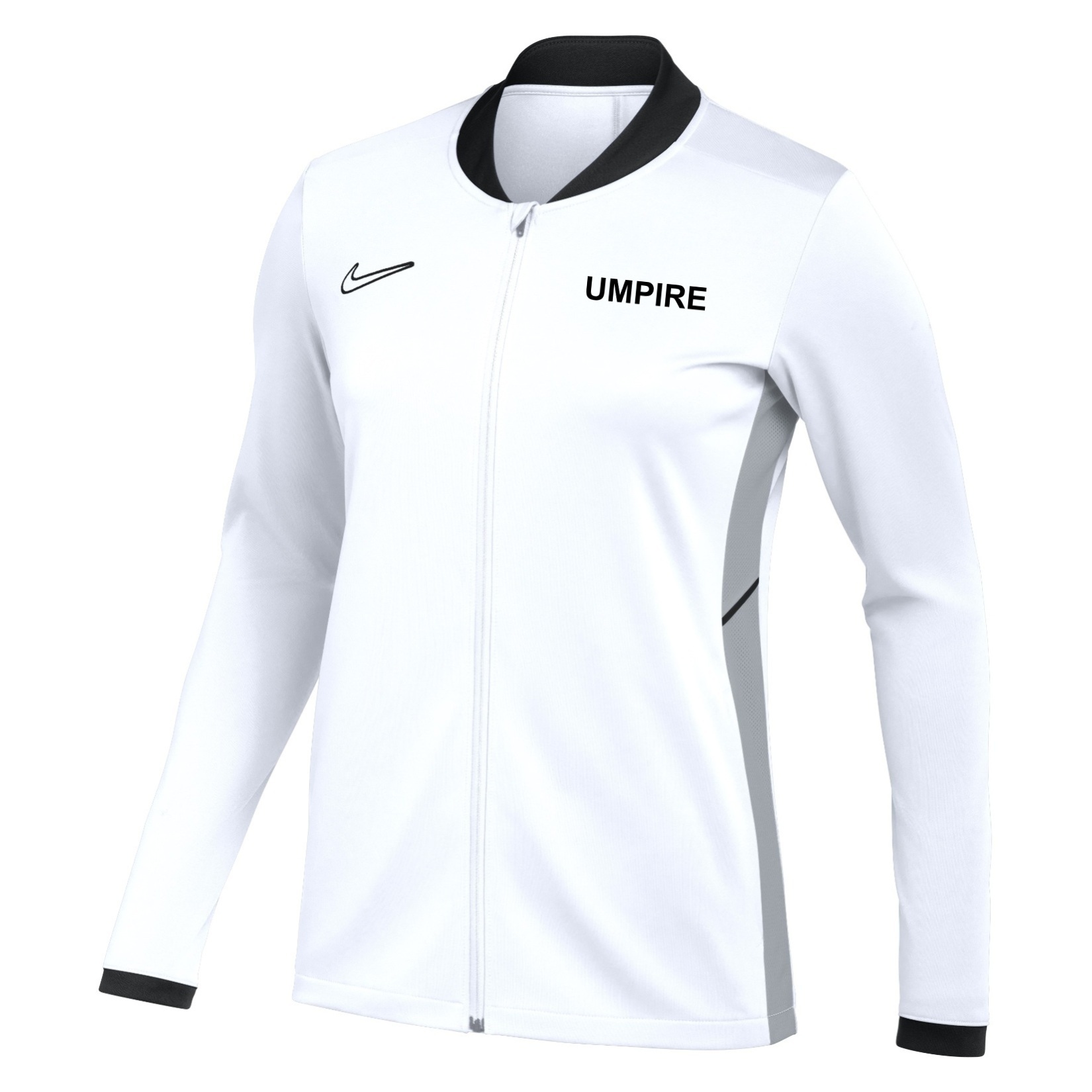 Nike Dri-FIT Academy 25 Knit Track Jacket (W) - White/Black/Black