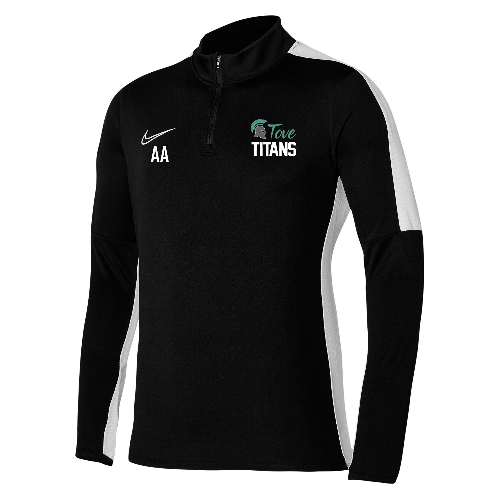 Nike Dri-Fit Academy 23 Drill Top - Black/White/White