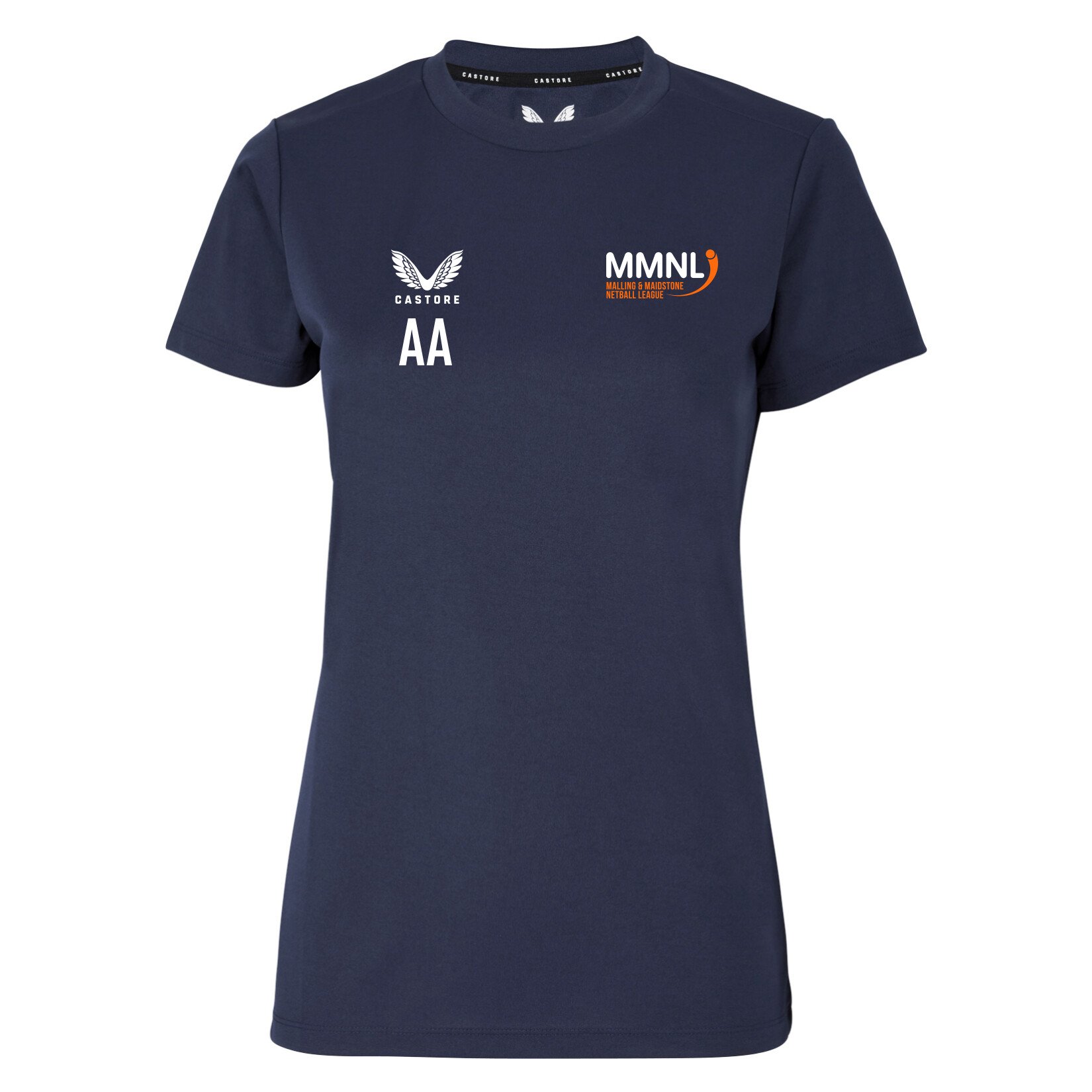 Castore Short Sleeve Womens Training Tee - Navy