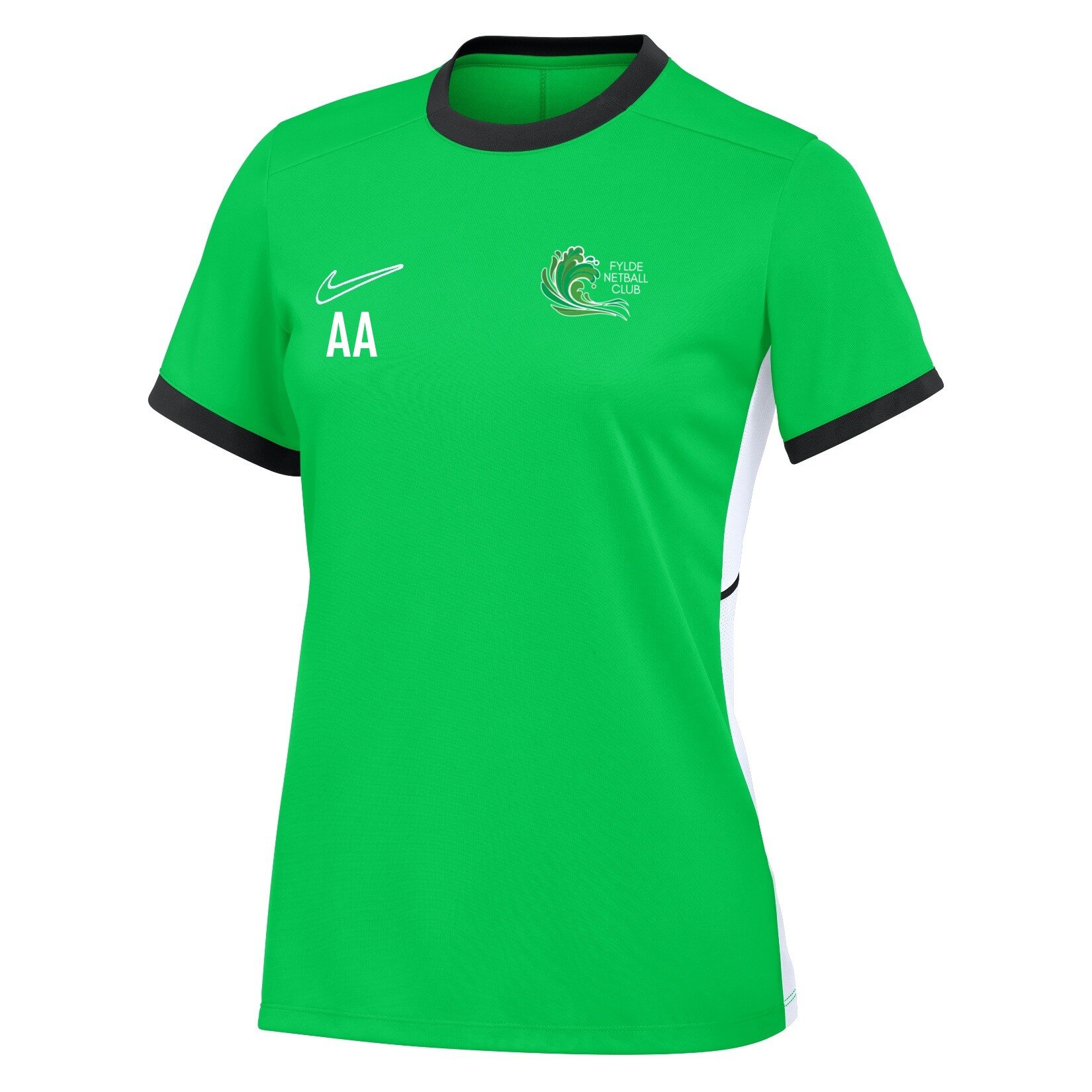 Nike Academy 25 Short-Sleeve Training Top (W) - Green Spark/Lucky Green/White