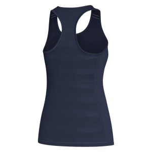 adidas Womens Team 19 Compression Tank Top Team Navy Blue-White