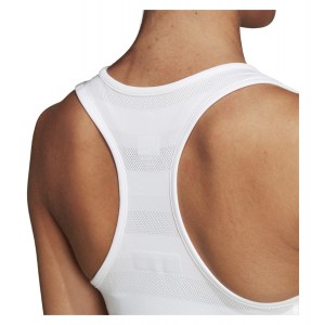 adidas Womens Team 19 Compression Tank Top White