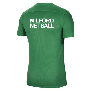 Nike Park VII Dri-FIT Short Sleeve Shirt Pine Green-White