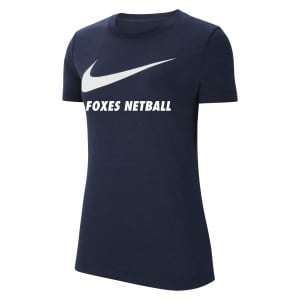 Nike Womens Team Club 20 Swoosh Tee (W)