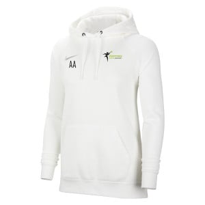 Nike Womens Team Club 20 Hoodie (W) White-White-Wolf Grey