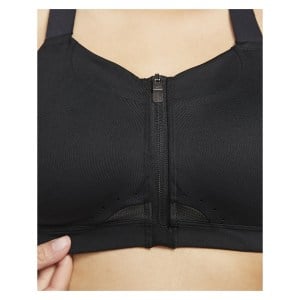 Nike Womens Alpha High-Support Padded Zip-Front Sports Bra