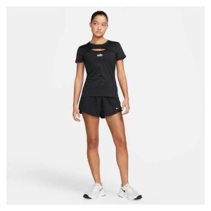 Nike Womens One Dri-FIT High-Waisted 3-Inch 2-In-1 Shorts (W)