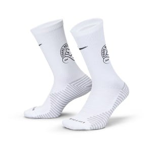 Foxes Sublimated Dri-FIT Strike Crew Socks - White/Black