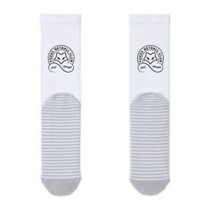 Foxes Sublimated Dri-FIT Strike Crew Socks - White/Black