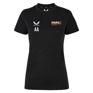 Castore Short Sleeve Womens Training Tee - Black