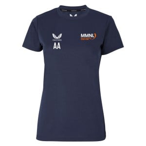 Castore Short Sleeve Womens Training Tee - Navy