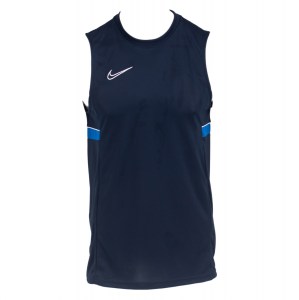 Nike Dri-FIT Academy Sleeveless Top (M) Obsidian-White-Royal Blue-White