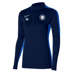 Nike Womens Dri-Fit Academy 23 Drill Top (W) Obsidian-Royal Blue-White