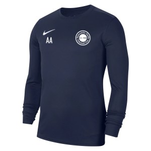 Nike Park VII Dri-FIT Long Sleeve Football Shirt Midnight Navy-White